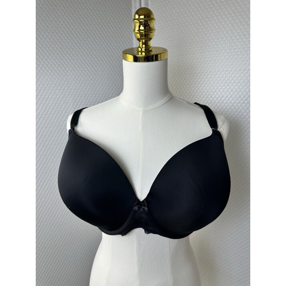 Torrid Curve Back Smoothing Push Up Black Bra Siz… - image 5